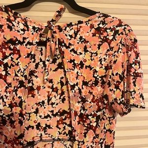 Reformation style wedding guest dress